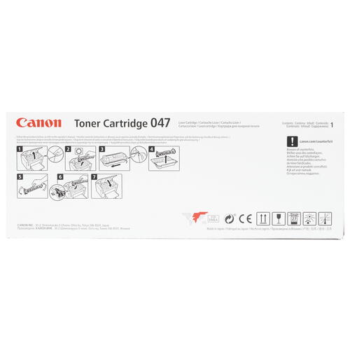 Купить Картридж лазерный Canon 047 черный, с чипом  1310519. Характеристики, отзывы и цены в Донецке