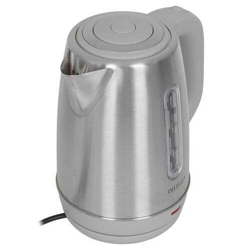 Купить Электрочайник DELTA LUX DE-1015 серый  9233366. Характеристики, отзывы и цены в Донецке