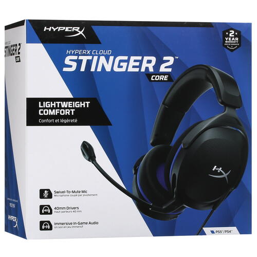 Купить Проводные наушники HyperX Cloud Stinger 2 Core черный 2023  5414174. Характеристики, отзывы и цены в Донецке