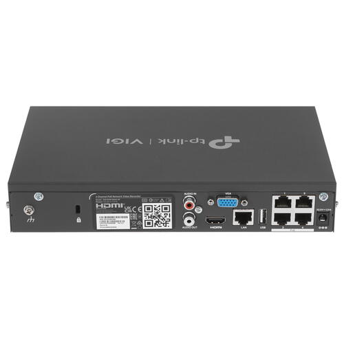 Купить Регистратор для видеонаблюдения TP-Link VIGI NVR1004H-4P  5425802. Характеристики, отзывы и цены в Донецке