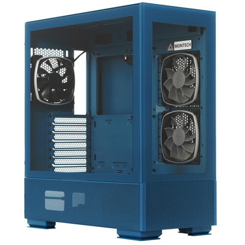 Купить Корпус MONTECH SKY TWO [SKY TWO Morocco Blue] синий  5077852. Характеристики, отзывы и цены в Донецке