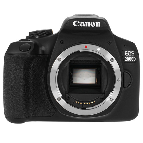 Купить Зеркальный фотоаппарат Canon EOS 2000D Kit 18-55mm IS II черный  5068850. Характеристики, отзывы и цены в Донецке