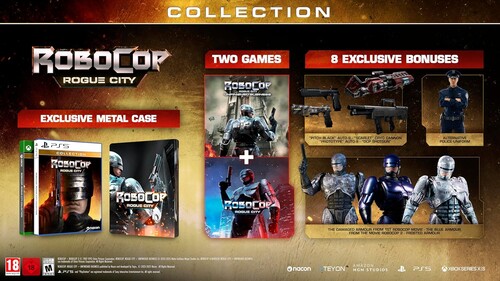 Купить Игра Robocop: Rogue City - Collection (PS5)  5642551. Характеристики, отзывы и цены в Донецке