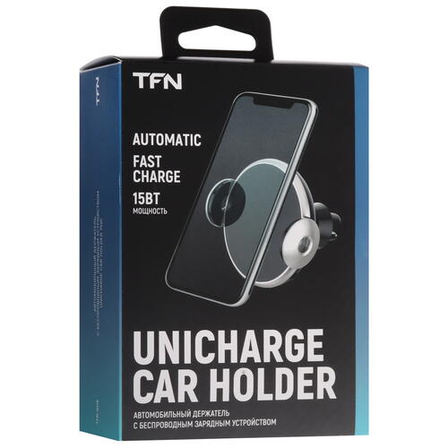 Купить Держатель автомобильный TFN UniCharge 2 черный  5465836. Характеристики, отзывы и цены в Донецке