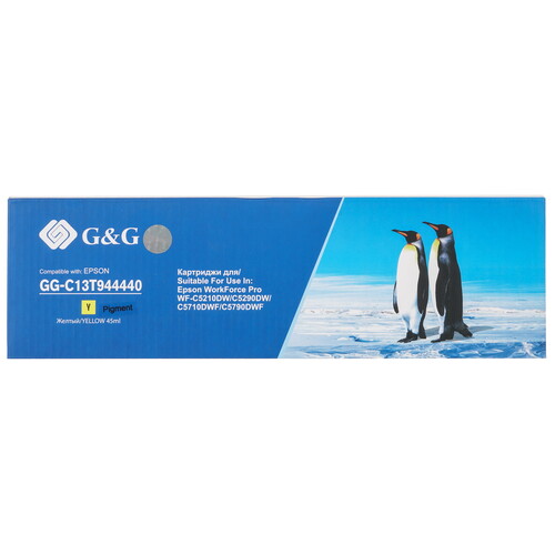 Купить Картридж G&G GG-C13T944440 желтый  9020547. Характеристики, отзывы и цены в Донецке