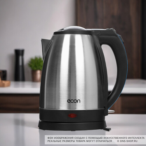 Купить Электрочайник ECON ECO-1871KE черный  8144967. Характеристики, отзывы и цены в Донецке