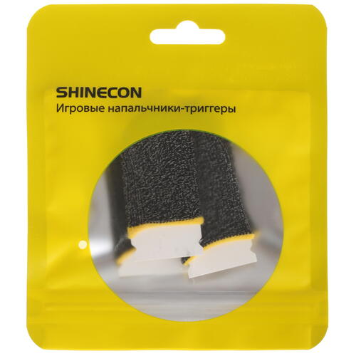 Купить Игровые триггеры-напальчники Shinecon DJ07-4 черный  4710506. Характеристики, отзывы и цены в Донецке