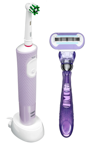 Купить Электрическая зубная щетка Braun Oral-B Vitality Pro D103.413.3 фиолетовый  9159583. Характеристики, отзывы и цены в Донецке