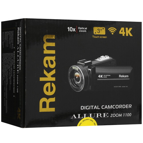 Купить Видеокамера Rekam ALLURE Zoom 1100  9042440. Характеристики, отзывы и цены в Донецке