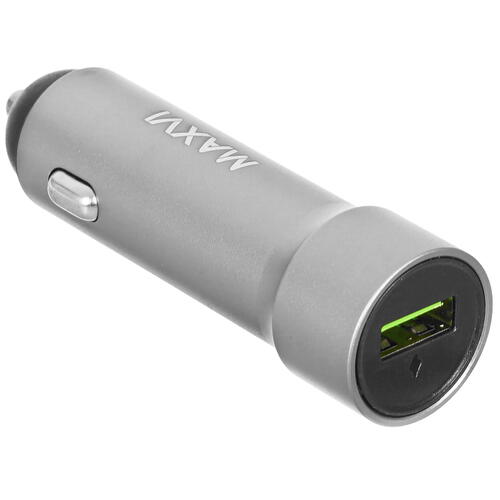 Купить Автомобильное ЗУ Maxvi CCM-M241 серебристый  5366930. Характеристики, отзывы и цены в Донецке
