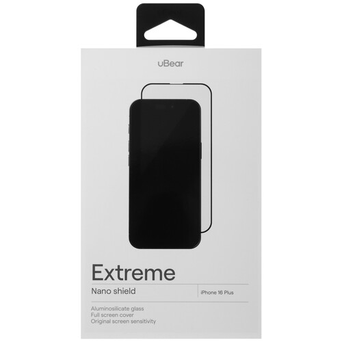 Купить Защитное стекло uBear для экрана Apple iPhone 16 Plus  5474415. Характеристики, отзывы и цены в Донецке