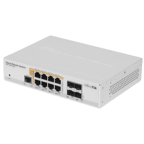 Купить Коммутатор MikroTik CRS112-8P-4S-IN  1256923. Характеристики, отзывы и цены в Донецке