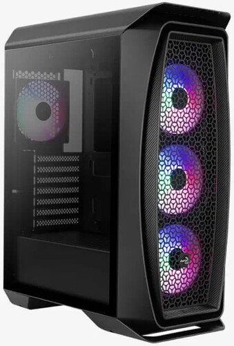 Купить Корпус AeroCool Aero One Frost [Aero One Frost-G-BK-v1] черный  1387364. Характеристики, отзывы и цены в Донецке