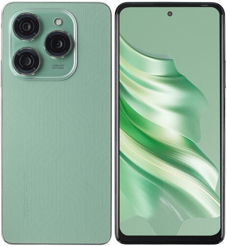 Купить 6.8" Смартфон Tecno SPARK 20 Pro 256 ГБ зеленый  5445916. Характеристики, отзывы и цены в Донецке