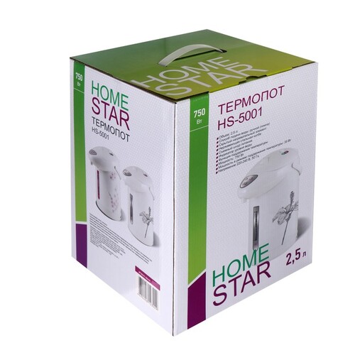 Купить Термопот Homestar HS-5001 белый  5359503. Характеристики, отзывы и цены в Донецке