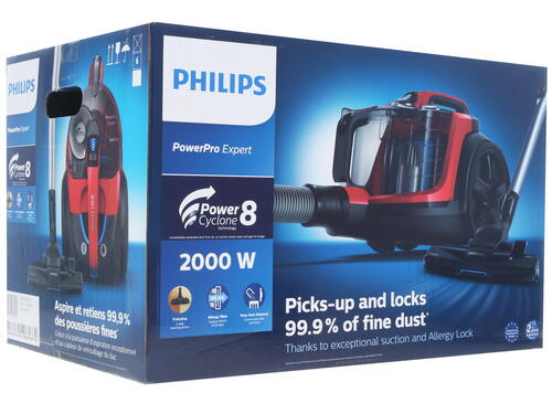 Купить Пылесос Philips FC9728/01 красный  1169996. Характеристики, отзывы и цены в Донецке