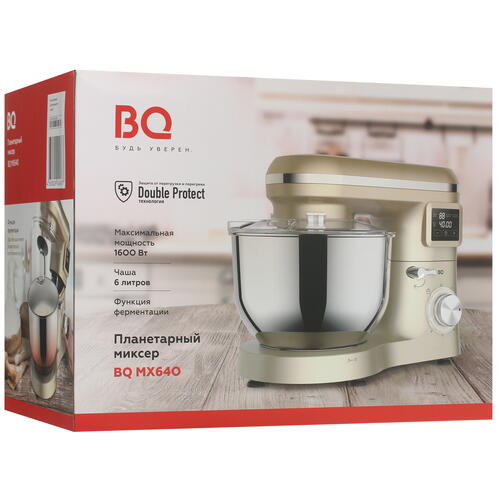 Купить Миксер BQ-MX640 серебристый  9981084. Характеристики, отзывы и цены в Донецке
