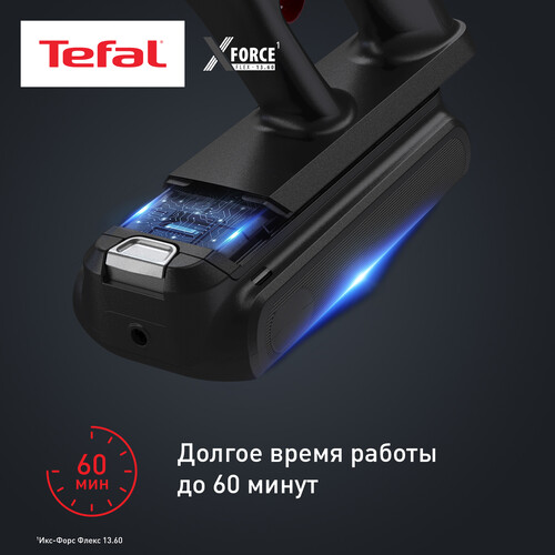 Купить Пылесос  вертикальный  Tefal Aqua TY9AC1WO  синий  5493891. Характеристики, отзывы и цены в Донецке