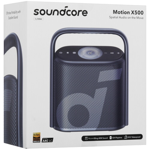 Купить Портативная колонка Anker Soundcore Motion X500, синий  5458957. Характеристики, отзывы и цены в Донецке