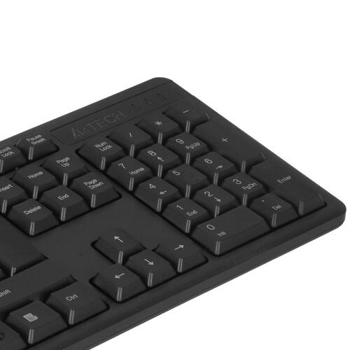 Купить Клавиатура+мышь  проводная  A4Tech KK-3330S черный  4893157. Характеристики, отзывы и цены в Донецке