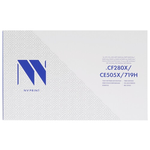Купить Картридж лазерный NV Print NV-CF280X/CE505X/NV-719H черный  9919255. Характеристики, отзывы и цены в Донецке