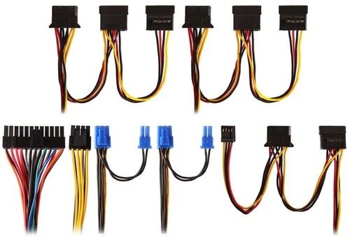 Купить Блок питания ExeGate 850PPE [EX292162RUS-PC] черный  9921112. Характеристики, отзывы и цены в Донецке