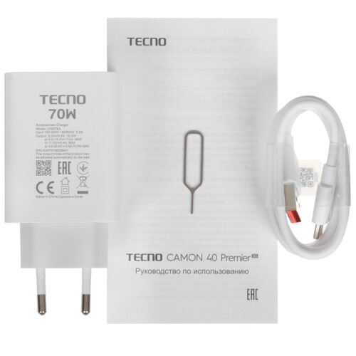 Купить 6.67" Смартфон Tecno CAMON 40 Premier 5G 256 ГБ бирюзовый  5623570. Характеристики, отзывы и цены в Донецке