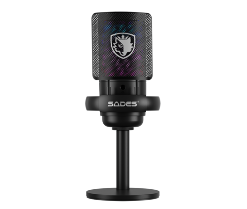 Купить Микрофон Sades Tyto черный  5604580. Характеристики, отзывы и цены в Донецке