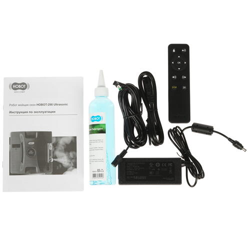 Купить Робот-мойщик окон HOBOT-298 Ultrasonic синий  1372393. Характеристики, отзывы и цены в Донецке