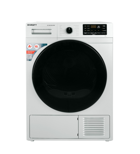 Купить Сушильная машина KRAFT KF-DM1001HPW белый  9130763. Характеристики, отзывы и цены в Донецке