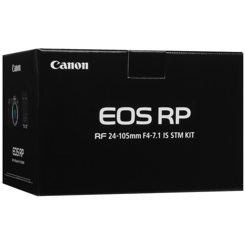 Купить Беззеркальный фотоаппарат Canon EOS RP Kit RF 24-105mm IS STM черный  5079423. Характеристики, отзывы и цены в Донецке