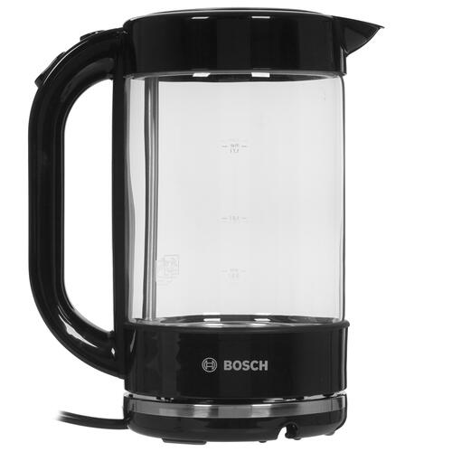 Купить Электрочайник Bosch TWK 70B03 черный  8121283. Характеристики, отзывы и цены в Донецке