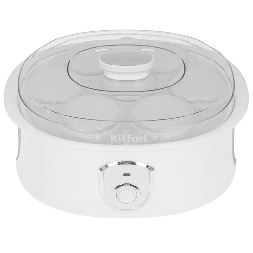 Купить Йогуртница Kitfort KT-6406 белый  9208968. Характеристики, отзывы и цены в Донецке