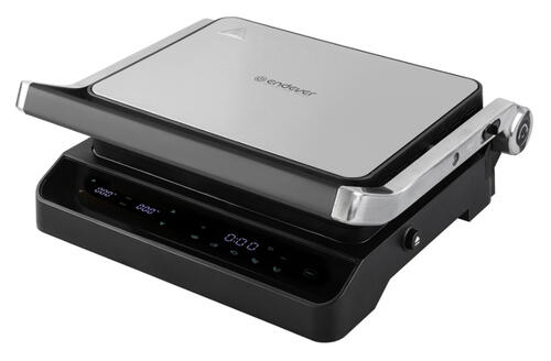 Купить Гриль Endever Grillmaster-245 серебристый  9090063. Характеристики, отзывы и цены в Донецке