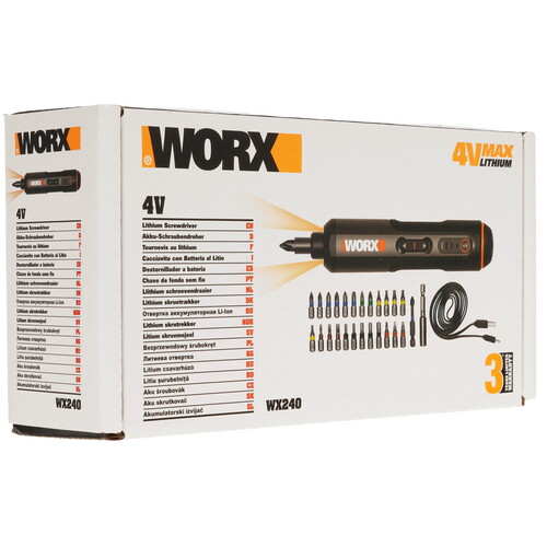 Купить Аккумуляторная отвертка Worx WX240  9085534. Характеристики, отзывы и цены в Донецке