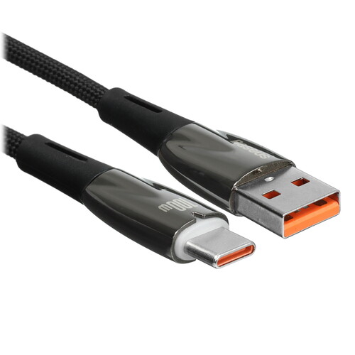 Купить Кабель круглый Baseus USB Type-C - USB 2.0 Type-A черный 2 м  9167120. Характеристики, отзывы и цены в Донецке