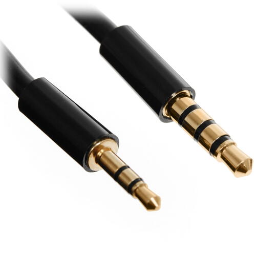 Купить Кабель   DEXP 2.5 mm jack - 4-pin 3.5 mm jack черный  1699574. Характеристики, отзывы и цены в Донецке