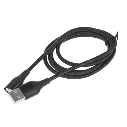 Купить Кабель круглый JETACCESS Lightning 8-pin - USB 2.0 Type-A черный 1 м  5617831. Характеристики, отзывы и цены в Донецке