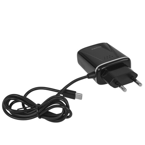 Купить Сетевое зарядное устройство Borofone BA50A Beneficence черный  9244355. Характеристики, отзывы и цены в Донецке