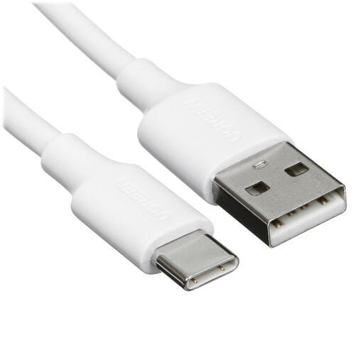 Купить Кабель круглый Ugreen USB Type-C - USB 2.0 Type-A белый 2 м  9983689. Характеристики, отзывы и цены в Донецке