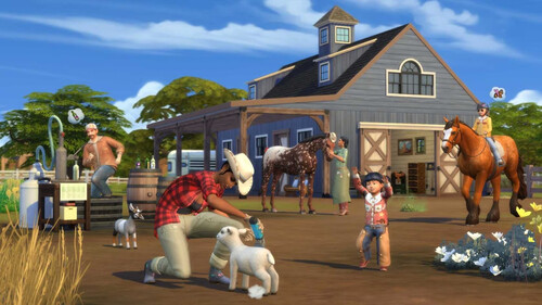 Купить Дополнение для игры The Sims 4. Конное ранчо (EA APP)  5483943. Характеристики, отзывы и цены в Донецке