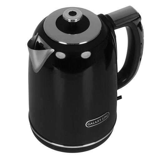 Купить Электрочайник Galaxy Line GL 0360 черный  9208334. Характеристики, отзывы и цены в Донецке