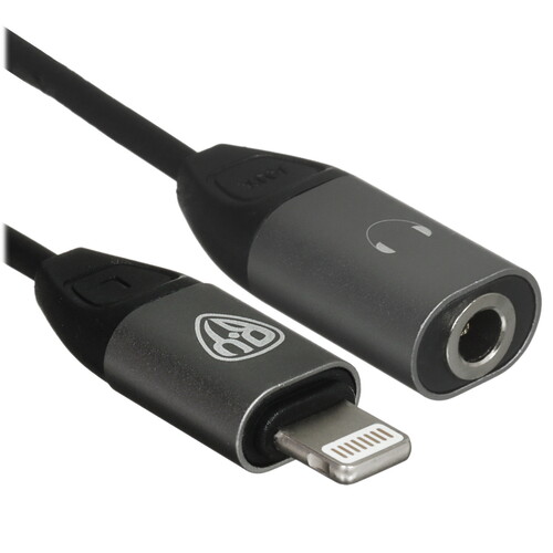 Купить Кабель   BY Lightning - jack 3.5 мм черный  5482062. Характеристики, отзывы и цены в Донецке