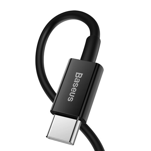Купить Кабель круглый Baseus Lightning 8-pin - USB Type-C черный 1 м  9260760. Характеристики, отзывы и цены в Донецке