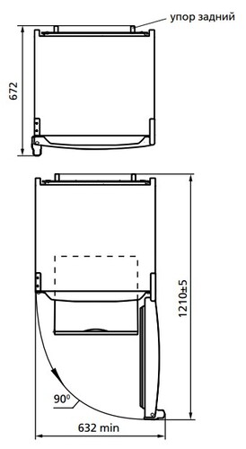 Купить Морозильный шкаф  ATLANT М-7204-180 серебристый  5462702. Характеристики, отзывы и цены в Донецке