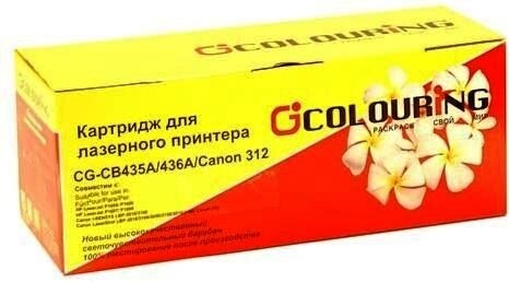 Купить Картридж лазерный Colouring CG-CB435A/436A черный  0129834. Характеристики, отзывы и цены в Донецке