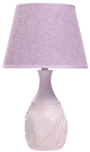 Купить Настольный светильник RISALUX Саванна сиреневый  9176740. Характеристики, отзывы и цены в Донецке