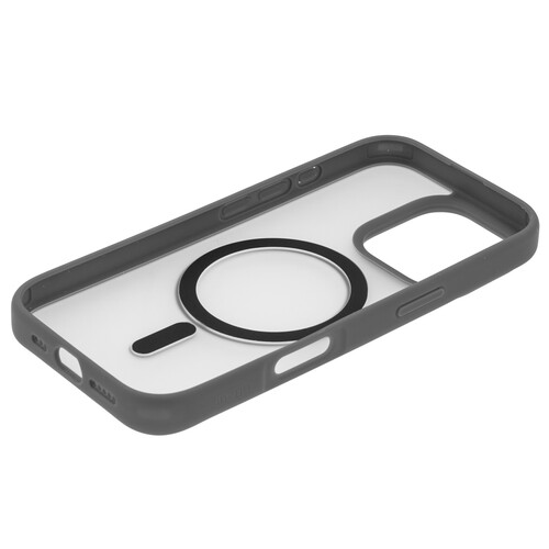Купить Накладка  uBear Cloud Mag Case для Apple iPhone 16 Pro серый/прозрачный  5474378. Характеристики, отзывы и цены в Донецке