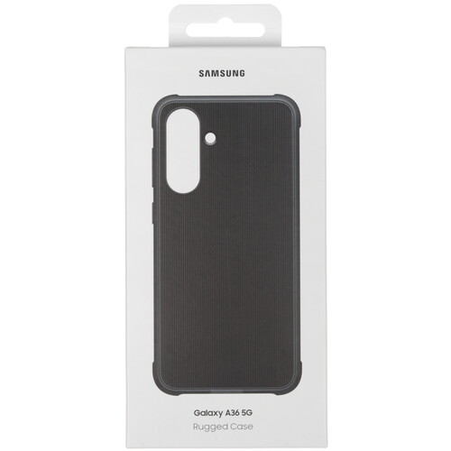 Купить Накладка  Samsung Rugged Case для Samsung Galaxy A36 черный  5620033. Характеристики, отзывы и цены в Донецке