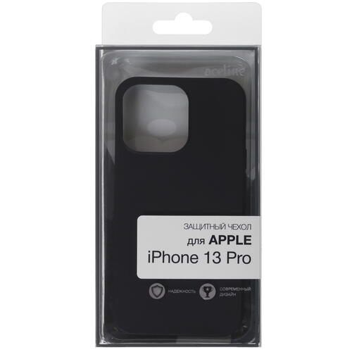 Купить Накладка  Aceline Fresh Color для Apple iPhone 13 Pro черный  4844426. Характеристики, отзывы и цены в Донецке